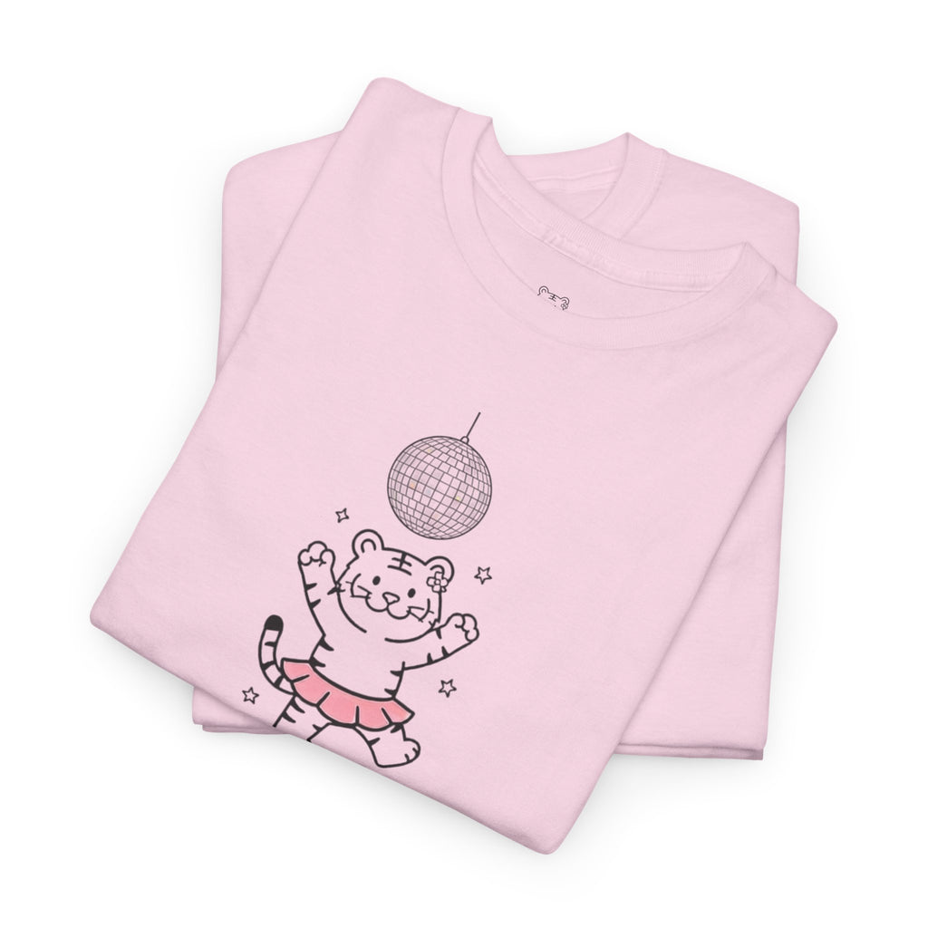 Disco Tiger™ Ballerina Edition | Cute Graphic T-Shirt