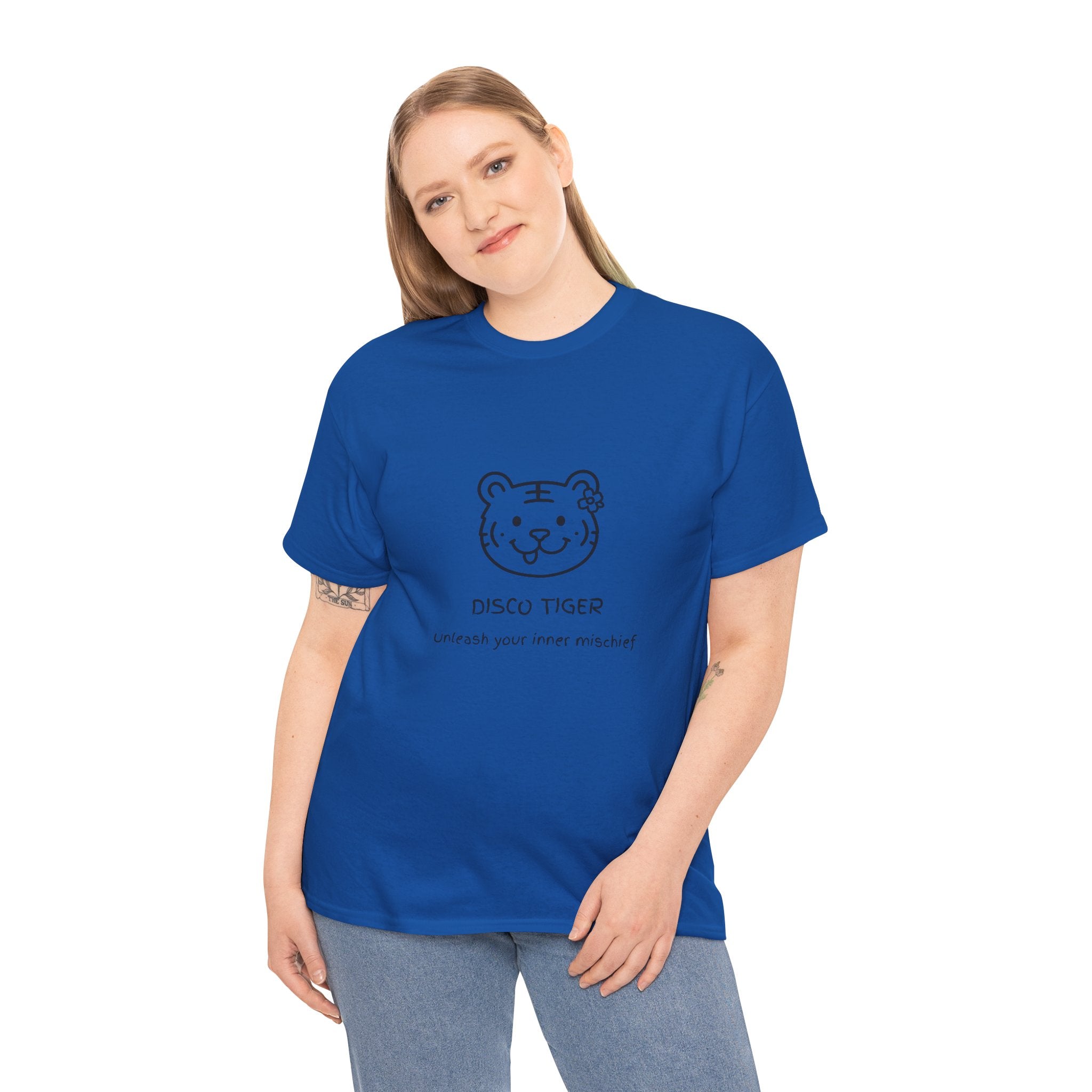Disco Tiger™ – Original Edition| Cute Graphic T-Shirt