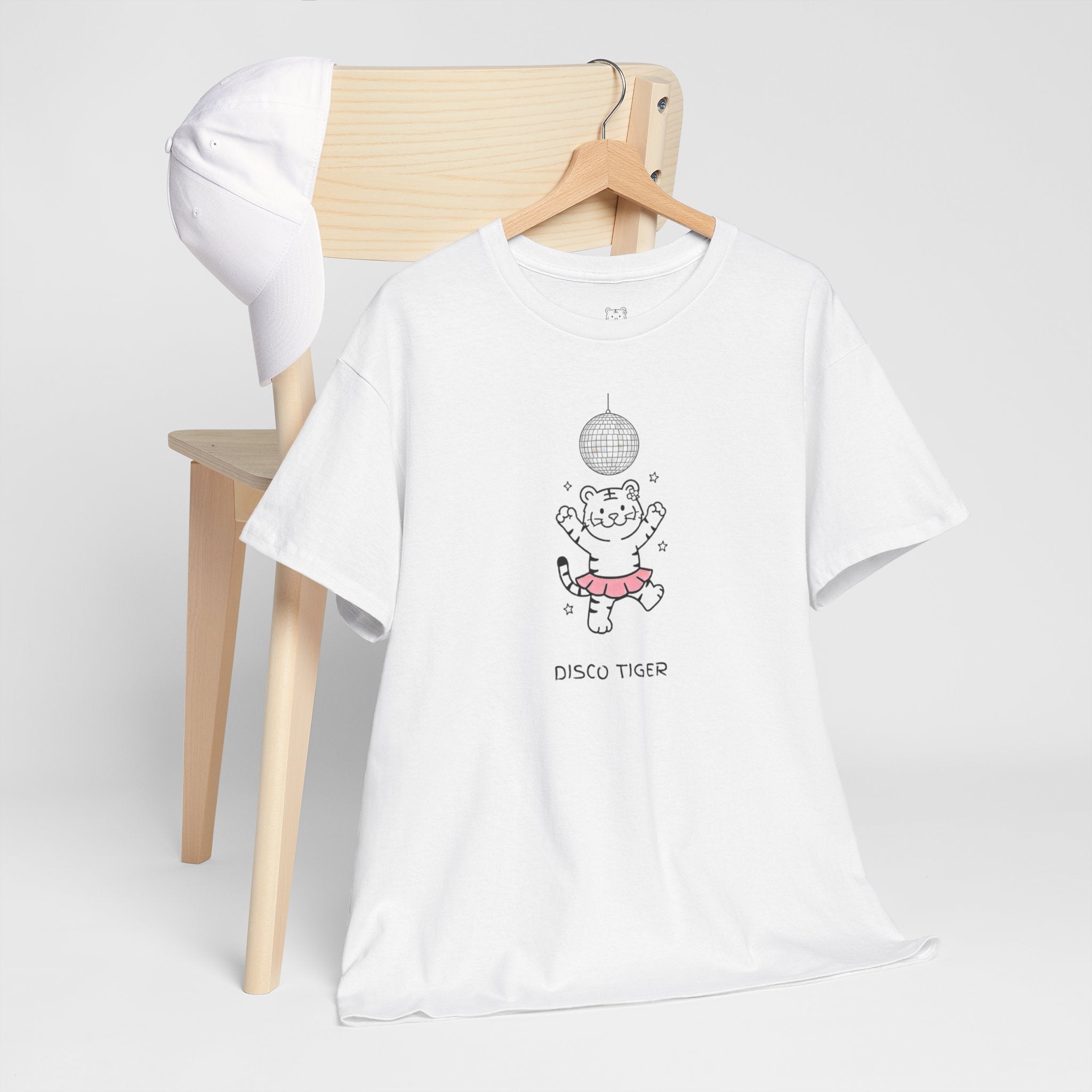 Disco Tiger™ Ballerina Edition | Cute Graphic T-Shirt