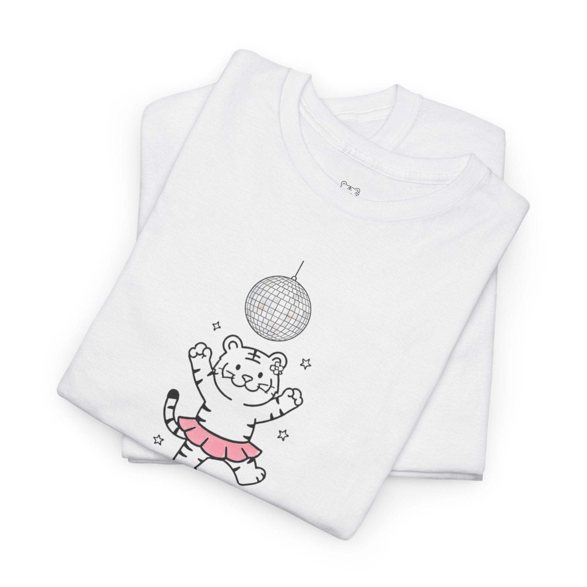Disco Tiger™ Ballerina Edition | Cute Graphic T-Shirt